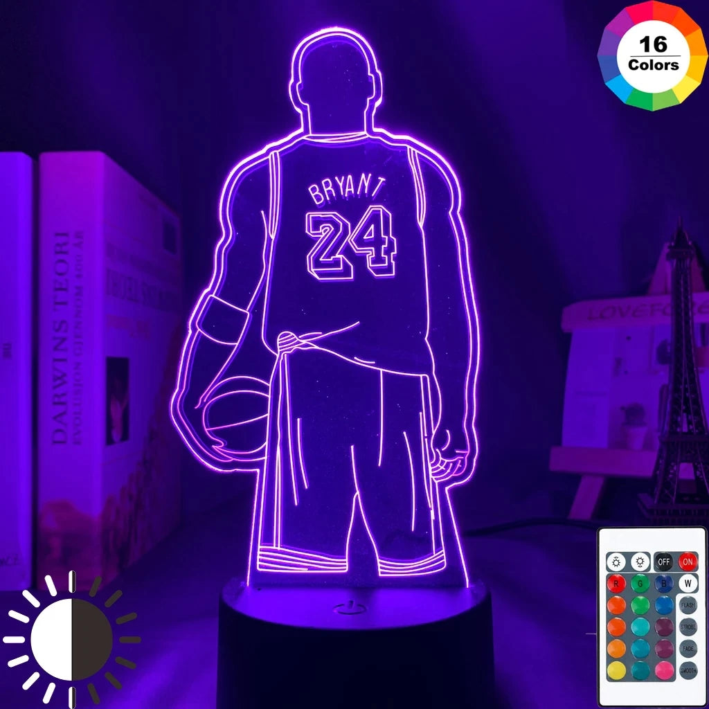 Kobe Bryant 3D Lamp